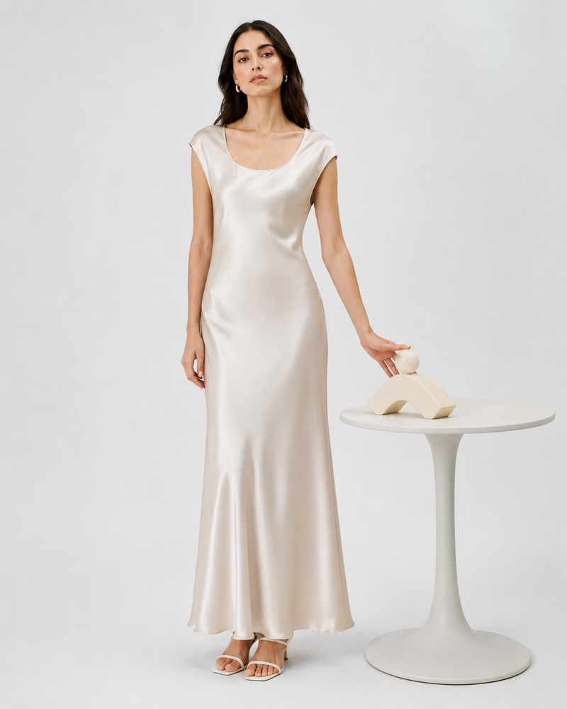 Quiet Luxe Silk Dresses