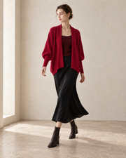 La Douceur Pure Cashmere Cocoon Cardigan