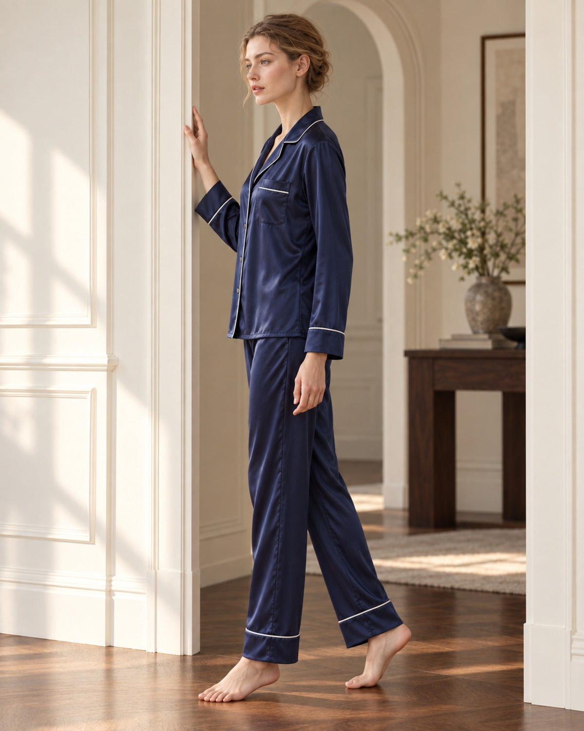 Éclat Mulberry Silk Pajama Set