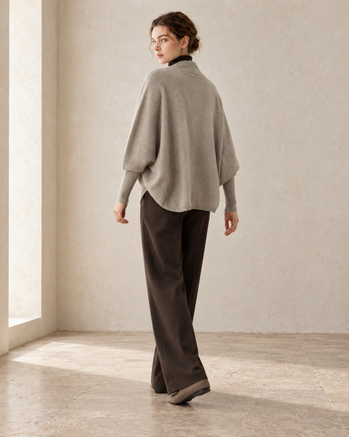 La Douceur Pure Cashmere Cocoon Cardigan