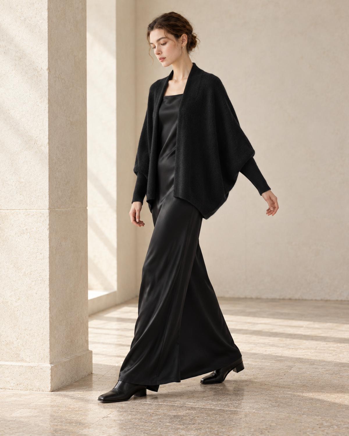 La Douceur Pure Cashmere Cocoon Cardigan