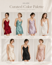 Classic Mulberry Silk Slip Dress — 19 Momme