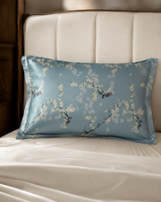 VELSÉE 40 Momme 6A Mulberry Silk Printed Pillowcase – Luxury Silk Pillow Cover for Hair and Skin