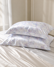 VELSÉE 40 Momme 6A Mulberry Silk Printed Pillowcase – Luxury Silk Pillow Cover for Hair and Skin