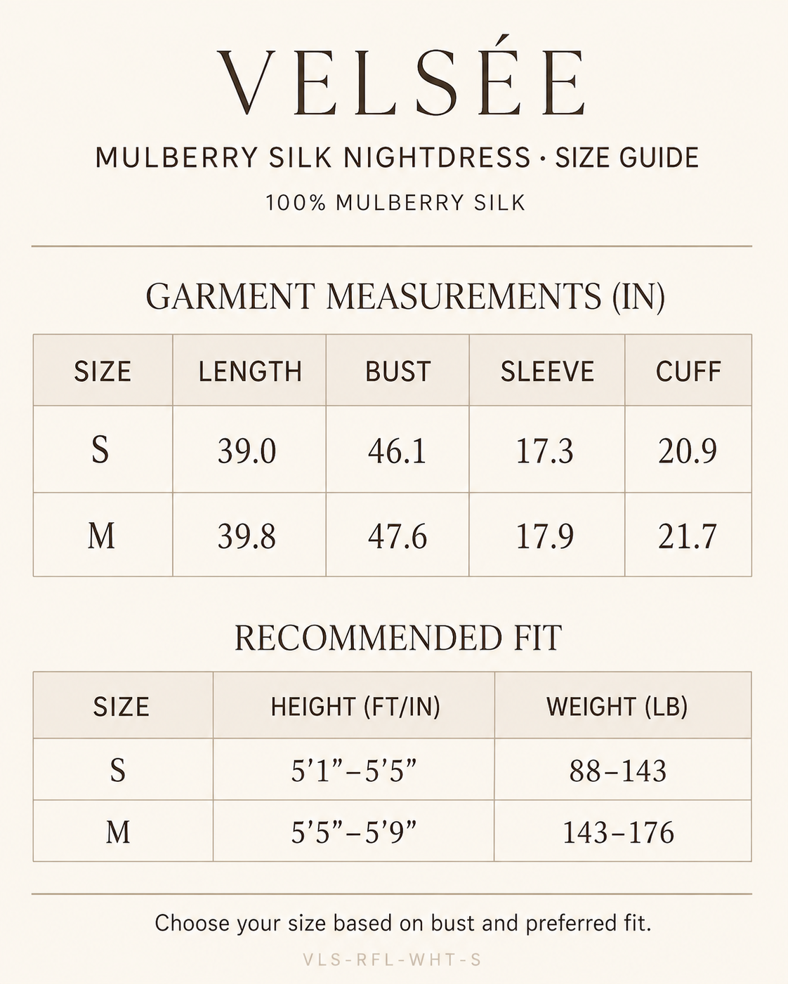Size Guide