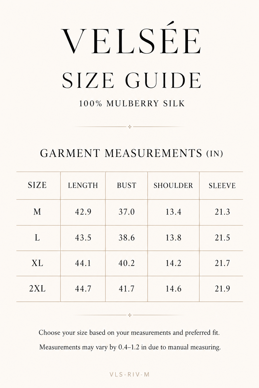 Size Guide