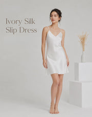 Classic Mulberry Silk Slip Dress — 19 Momme